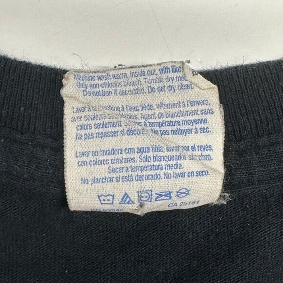 Wolf Howling Moon Indian Skull Native American 2XL Graphic Tee T-Shirt Retro Y2K - Picture 7 of 7